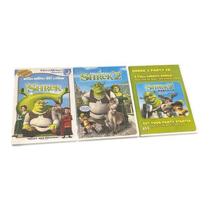 Shrek Movie Collection 1 & 2 DVD Plus Shrek 2 Party CD